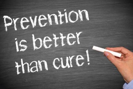 Prevention is better than cure