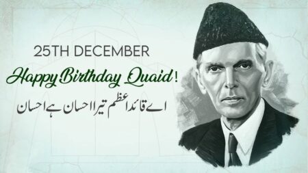 Quaid-e-Azam Muhammad Ali Jinnah birthday