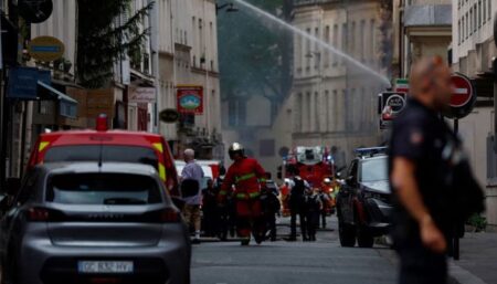 Gas Explosion in Paris' Fifth Arrondissement Triggers Massive Fire