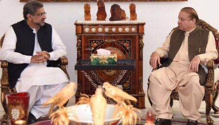 Shahid Khaqan Abbasi Affirms Loyalty to PML-N & Nawaz Sharif