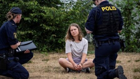 Greta Thunberg Faces Charges for Disobeying Police Order in Climate Protest