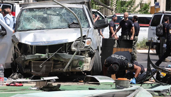 Tel Aviv Car Attack Leaves Several Injured, Suspect Neutralized Tel Aviv Car Attack Leaves Several Injured, Suspect Neutralized