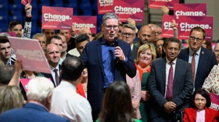 UK Conservative Party Concedes Defeat Ahead of Election; Labour Poised for Historic Win UK Conservative Party Concedes Defeat Ahead of Election; Labour Poised for Historic Win